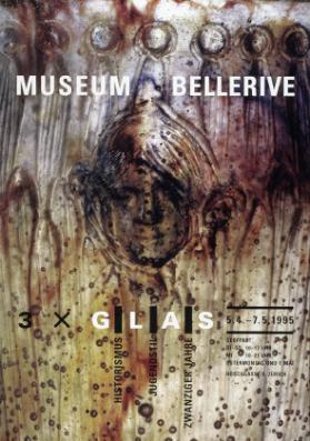 3 x Glas - Historismus - Jugendstil - Zwanziger Jahre - Museum Bellerive