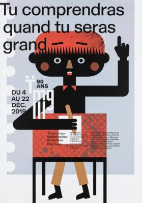 Tu comprendras quand tu seras grand - Théâtre des marionettes de Genève
