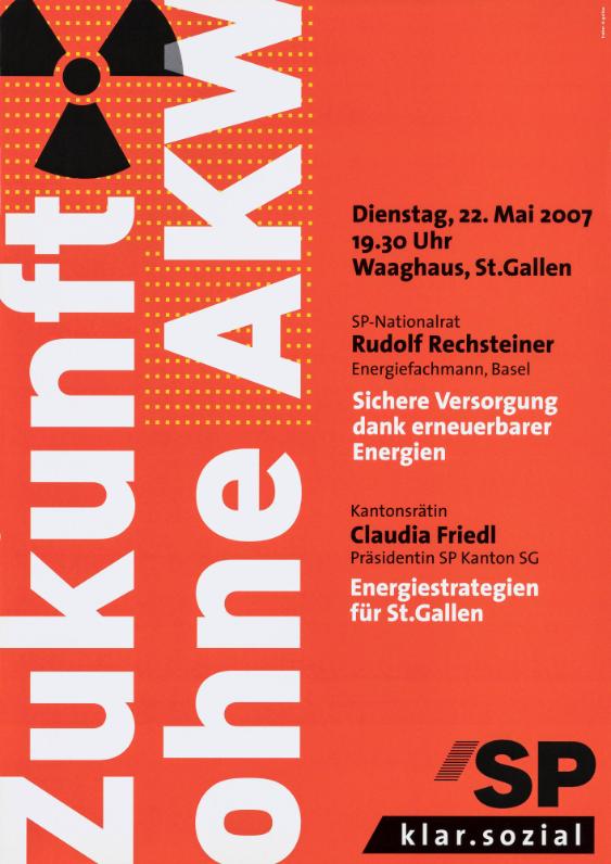 Zukunft ohne AKW - Sichere Versorgung dank erneuerbarer Energien - Energiestrategien für St. Gallen