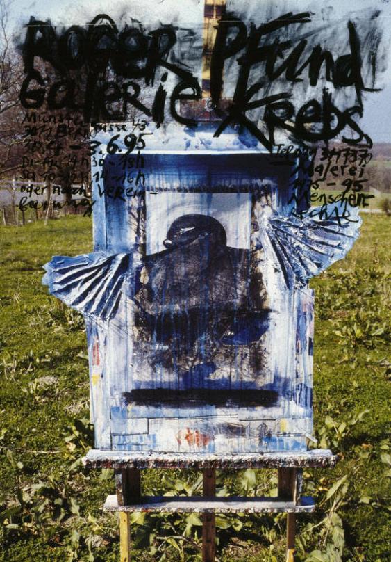 Roger Pfund - Malerei 1975-95 - Menschenrechte - Galerie Krebs, Bern