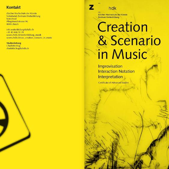 CAS Creation & Scenario in Musik