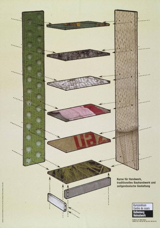 Kurse für Handwerk, traditionelles Bauhandwerk und zeitgenössische Gestaltung - Kurszentrum Centre de cours - Ballenberg Heimatwerk