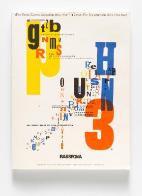 30 Rassegna (Piet Zwart: L'opera tipografica 1922-1933 / Piet Zwart: The Typographical Work)