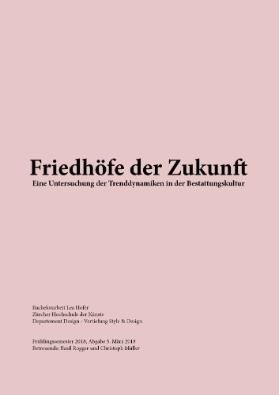 Friedhöfe der Zukunft