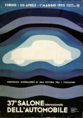 Torino - 20 Aprile - 1° Maggio 1955 - 37° salone internazionale dell'automobile