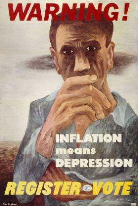 Warning! - Inflation means Depression - Register Vote