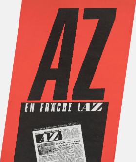 AZ - En fräche LAZ - Die rot-grüne Tageszeitung