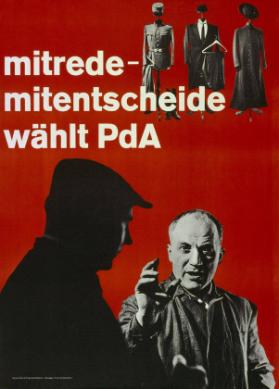 Mitrede- mitentscheide - wählt PdA