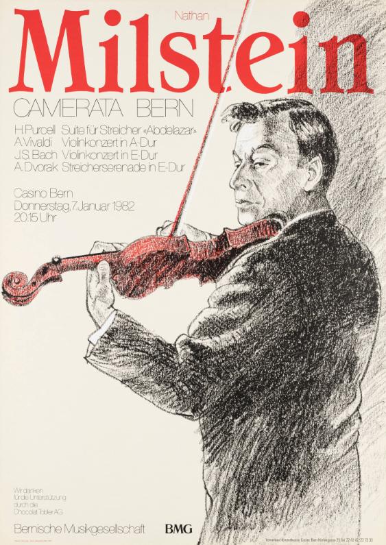 Nathan Milstein - Camarata Bern - Casino Bern
