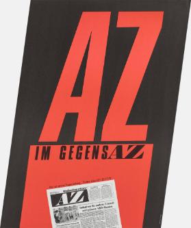 AZ - Im GegensAZ - Die rot-grüne Tageszeitung