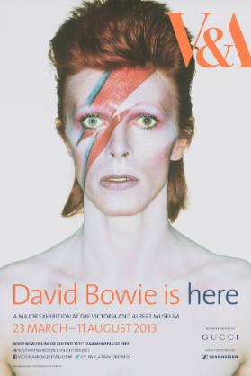 David Bowie Is Here - A Major Exhibition at the Victoria and Albert Museum