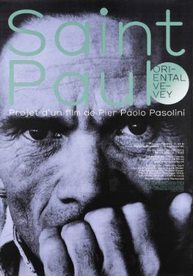 Saint Paul - Projet d'un film de Pier Paolo Pasolini - Oriental Vevey