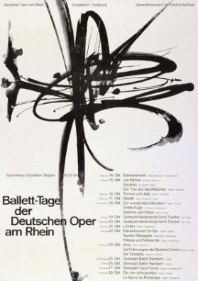 Ballett-Tage der Deutschen Oper am Rhein