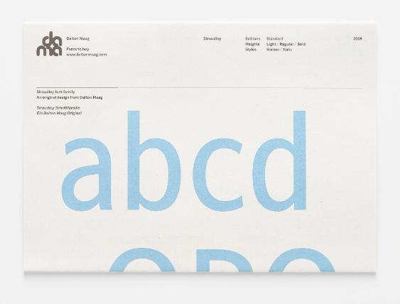 Stroudley font familiy