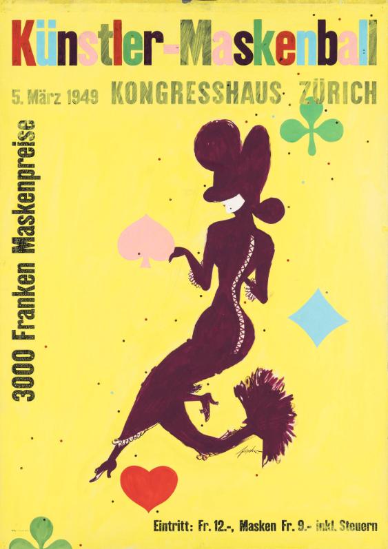Künstler-Maskenball - Kongresshaus Zürich