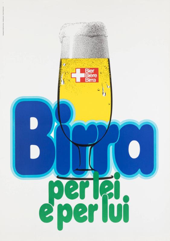 Birra per lei e per lui