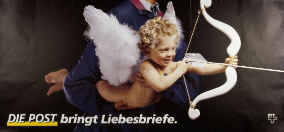Die Post bringt Liebesbriefe.