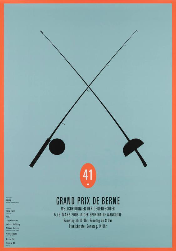 41. Grand Prix de Berne - Wettcupturnier der Degenfechter