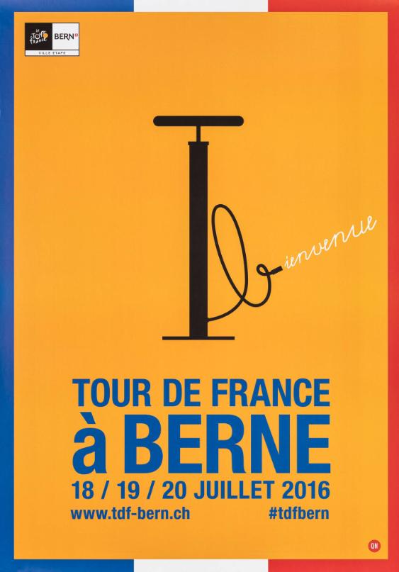 Tour de France à Berne - Bienvenue