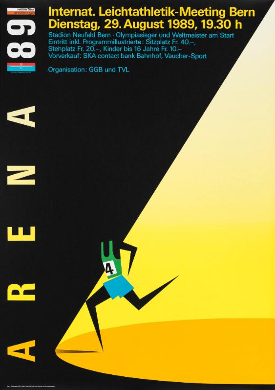 Arena 89 - Internat. Leichtathletik-Meeting Bern