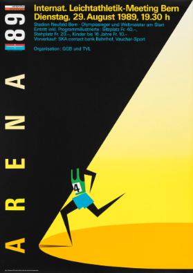 Arena 89 - Internat. Leichtathletik-Meeting Bern