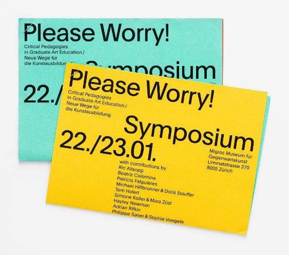 Please Worry! Symposium 22./23.01.