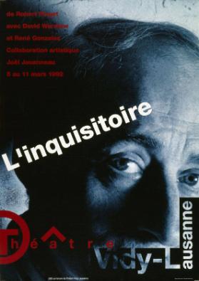 L'inquisitoire - de Robert Pinget - Théâtre Vidy - Lausanne