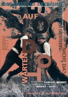 Warten auf Godot - Stück in zwei Akten von Samuel Beckett