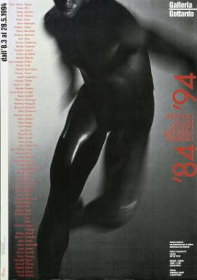 '84 - '94 - Centre de la Photographie Genève - Galleria Gottardo - Lugan o