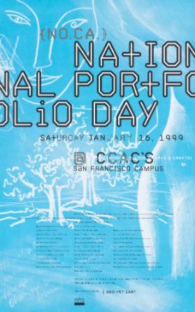 National Portfolio Day - CCAC´s - San Francisco Campus