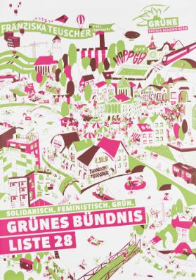 Franziska Teuscher in den Gemeinderat - Solidarisch. Feministisch. Grün - Grünes Bündnis Liste 28