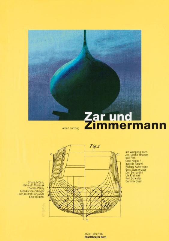 Zar und Zimmermann - Stadttheater Bern