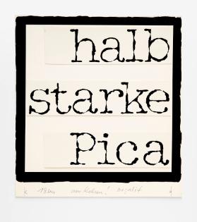 [Halbstarke Pica]