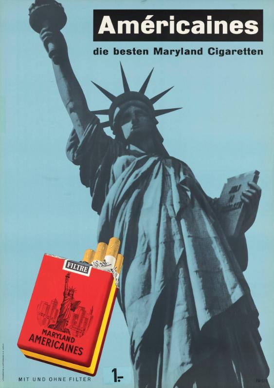 Américaines - Cigarettes Maryland Supérieures - Mit und ohne Filter