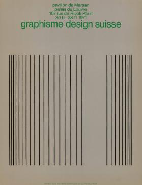 Graphisme design suisse - Pavillon de Marsan - Palais du Louvre