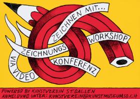 Zeichnen mit... - Zeichnungsworksohp - Via Videokonferenz - Kunstmuseum St. Gallen