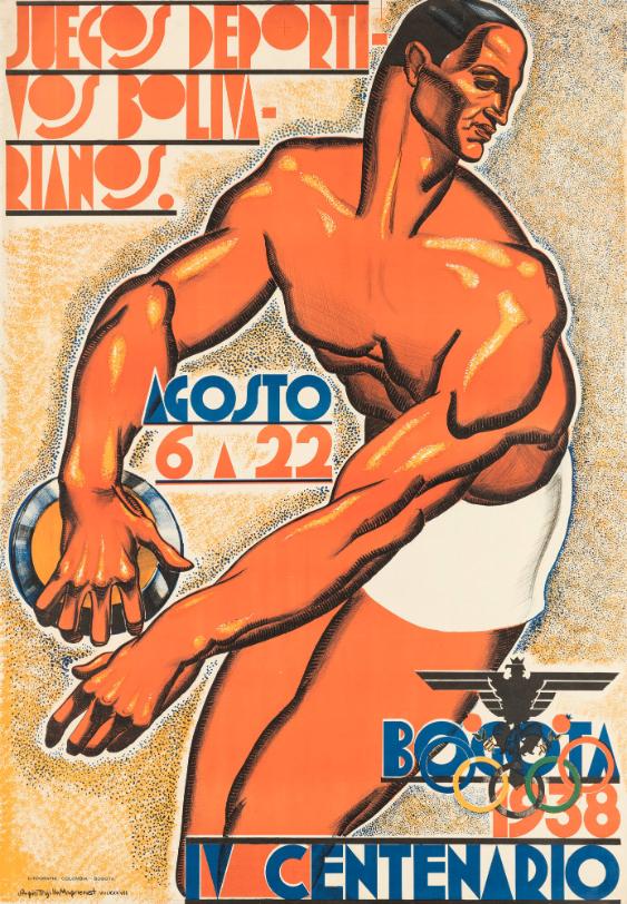 Juegos Deportivos Bolivarianos. Bogota 1938 - IV centenario
