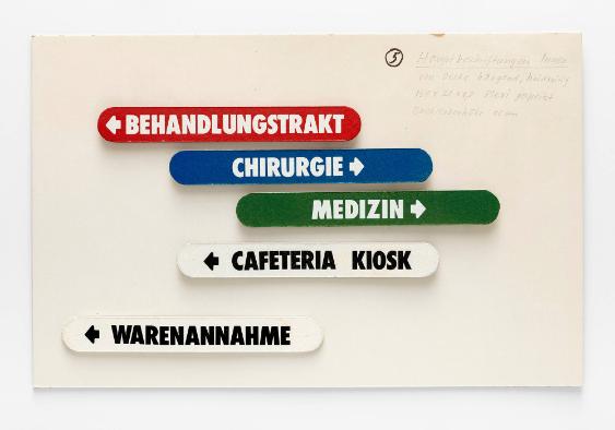 Behandlungstrakt – Chirurgie – Medizin – Cafeteria Kiosk – Warenannahme