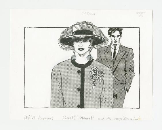 [Von sehr farbiger Sommermode und sehr bunten Skilehrern]