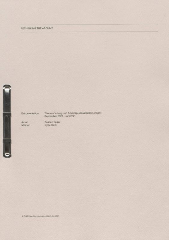 Rethinking the archive