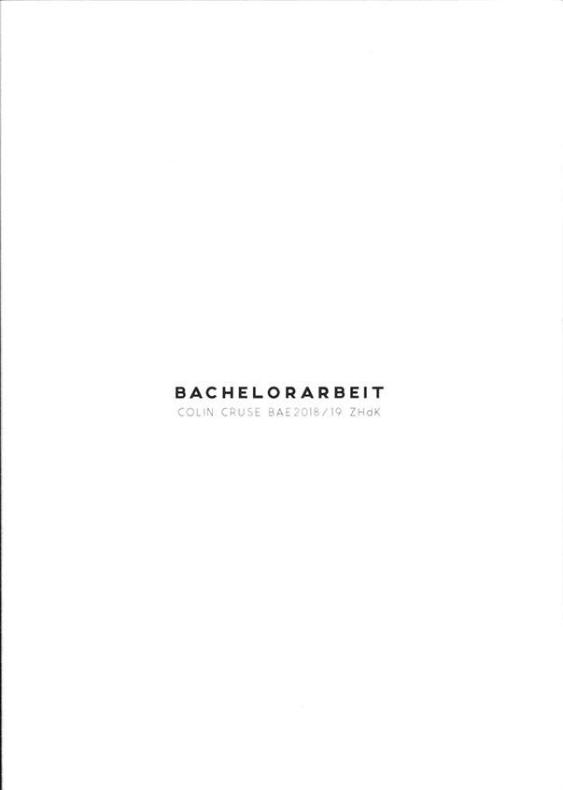 Bachelorarbeit - Das Gesicht verrät die Stimmung des Herzens