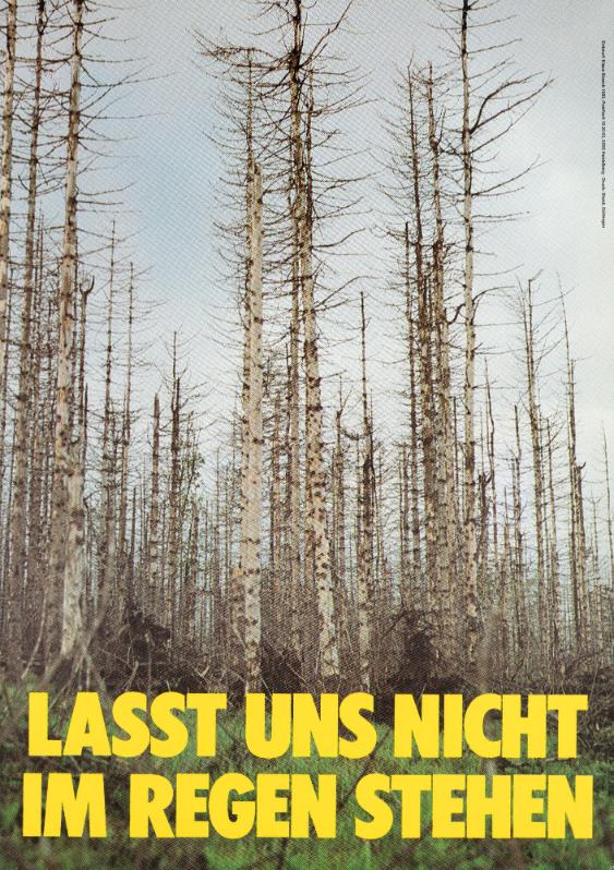 Lasst uns nicht im Regen stehen
