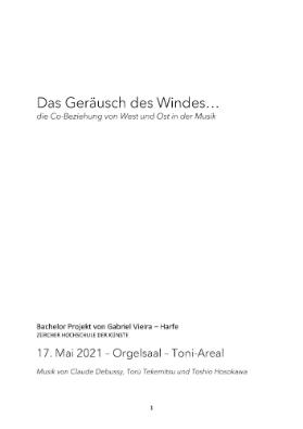 Das Geräusch des Windes…die Co-Beziehung von West und Ost in der Musik