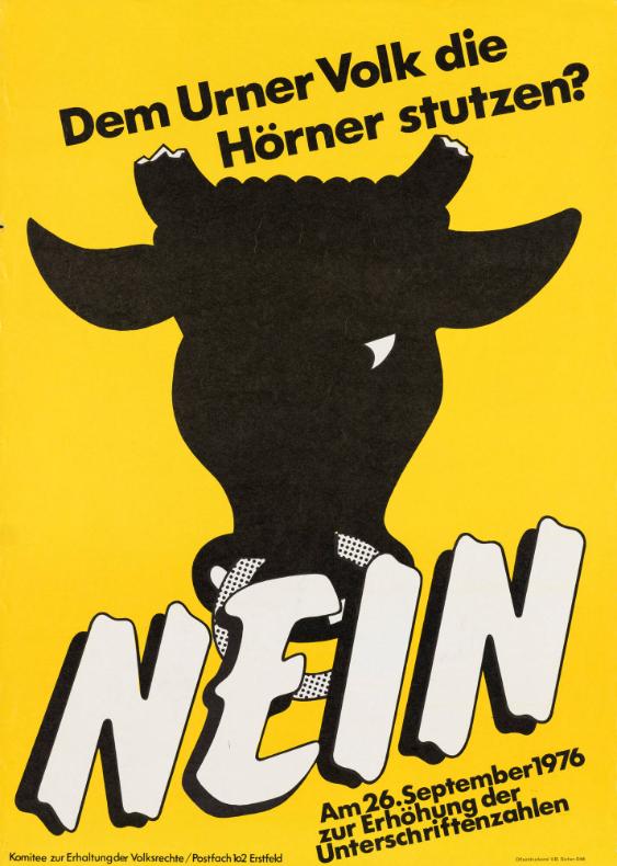 Dem Urner Volk die Hörner stutzen? Nein