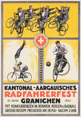 Kantonal-Aargauisches Radfahrerfest - Gränichen mit Konkurrenzen in Rennen, Reigen & Radball