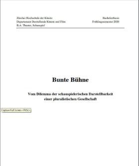 Bunte Bühne