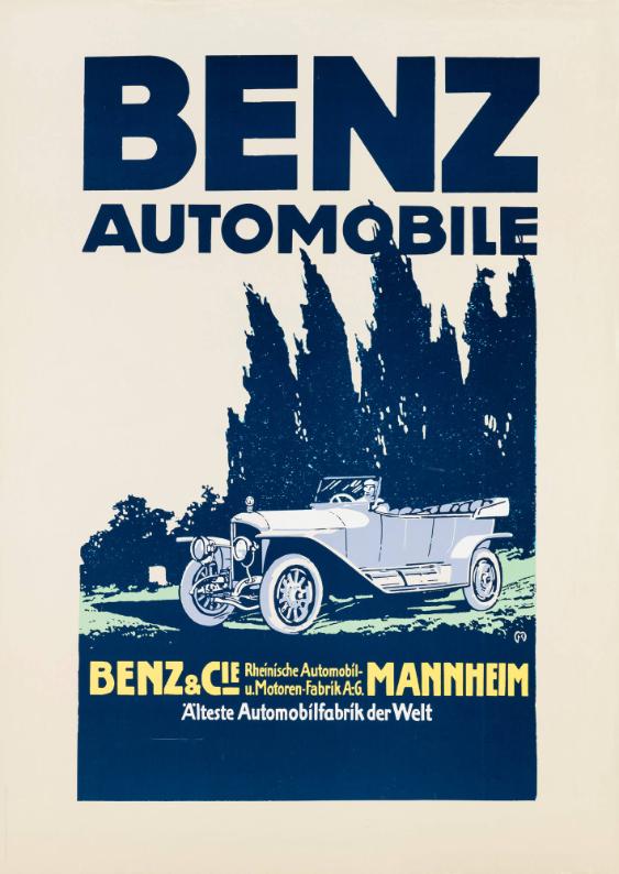 Benz & Cie., Rheinische Automobil- u. Motoren-Fabrik AG, Mannheim, DE