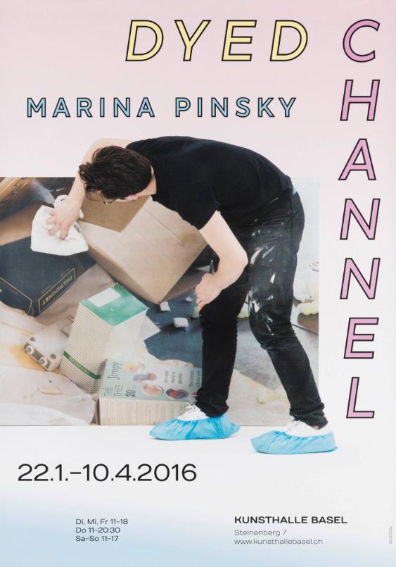 Marina Pinsky - Dyed Channel - Kunsthalle Basel