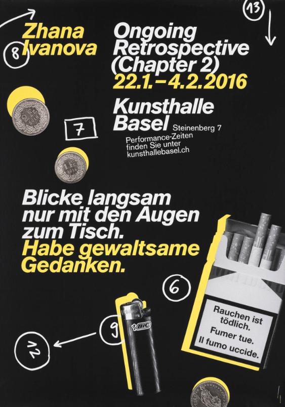 Zhana Ivanova - Ongoing Retrospective (Chapter 2) - (...) - Kunsthalle Basel