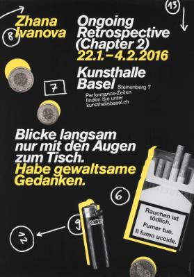 Zhana Ivanova - Ongoing Retrospective (Chapter 2) - (...) - Kunsthalle Basel